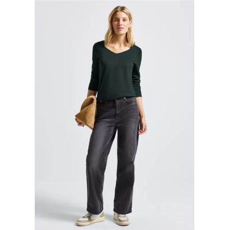 Street One Shirt met carrée halslijn