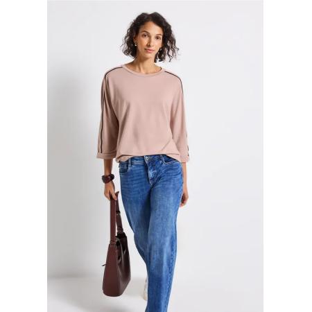 Street One Shirt met gallonstrepen