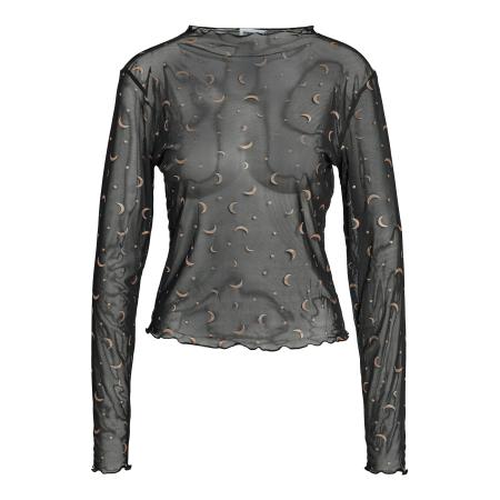 Noisy may Noisy may Shirt NMSTAR goud / zwart