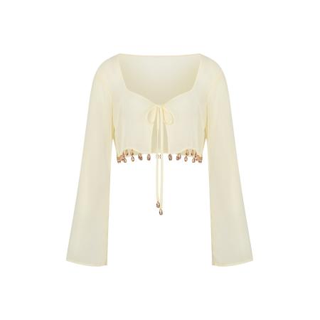 Moda Minx Moda Minx Shirt beige