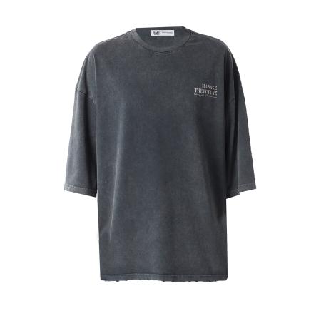 VAMOS CLO VAMOS CLO Shirt zwart / wit