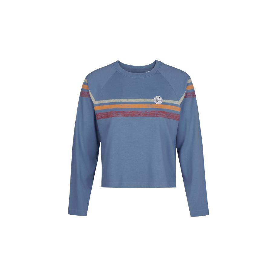 O'Neill ONEILL Shirt duifblauw / bruin gemêleerd / donkeroranje -