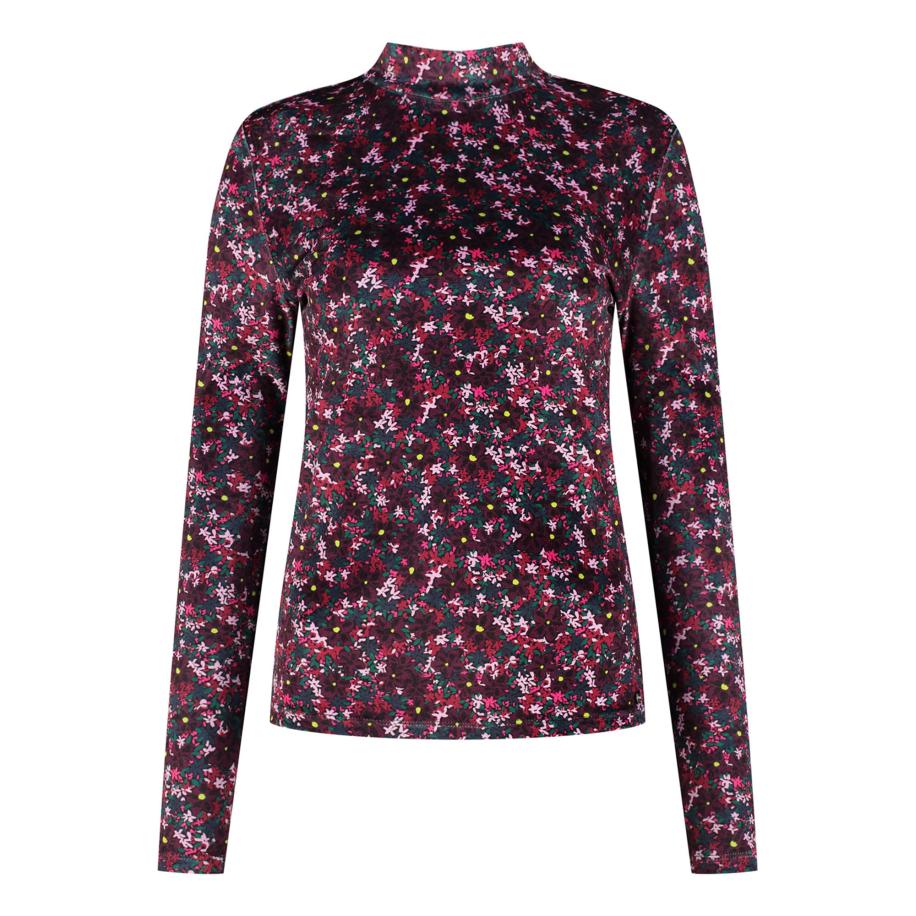 Shiwi Shiwi Shirt Vitoria navy / groen / lichtgroen / lila -