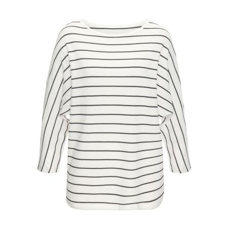 VIVANCE VIVANCE Shirt zwart / wit