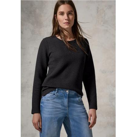 CECIL Gestructureerd overhemd