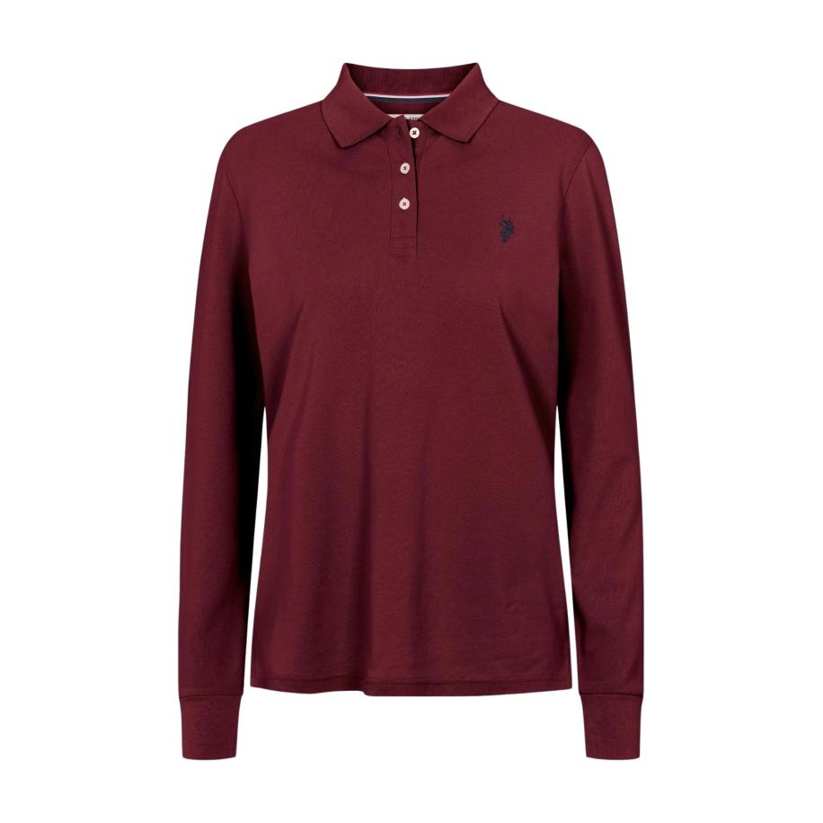 U.S. Polo Assn. U.S. POLO ASSN. Shirt Lise navy / donkerrood -