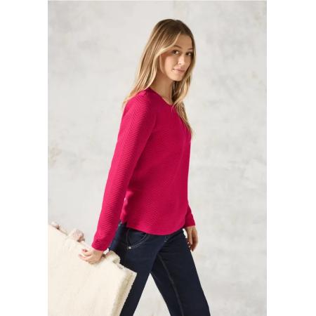 CECIL Gestructureerd overhemd