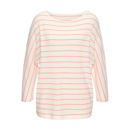 VIVANCE VIVANCE Shirt zalm roze / wolwit