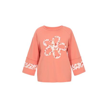 Usha usha FESTIVAL Shirt lichtgroen / koraal / rosa / wit