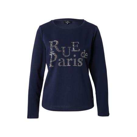 Monari monari Shirt navy / zwart / zilver