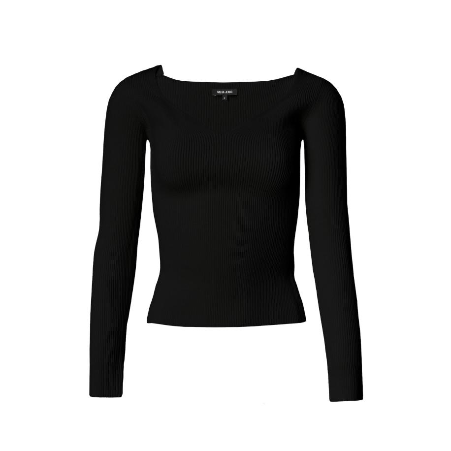 Salsa Salsa Jeans Shirt zwart -