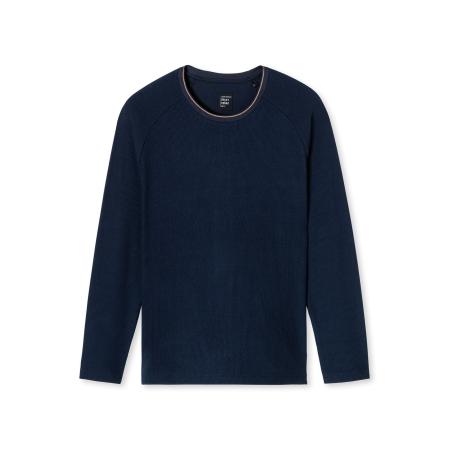 Schiesser SCHIESSER Shirt Mix & Relax donkerblauw