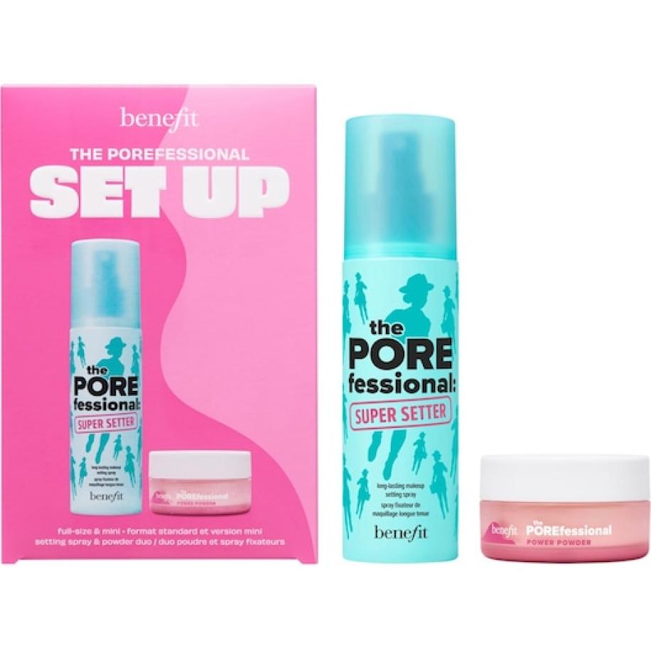 Benefit Gezichtsverzorging De POREfessional Set Up - Setting Spray & Poeder Duo Make-up sets Dames