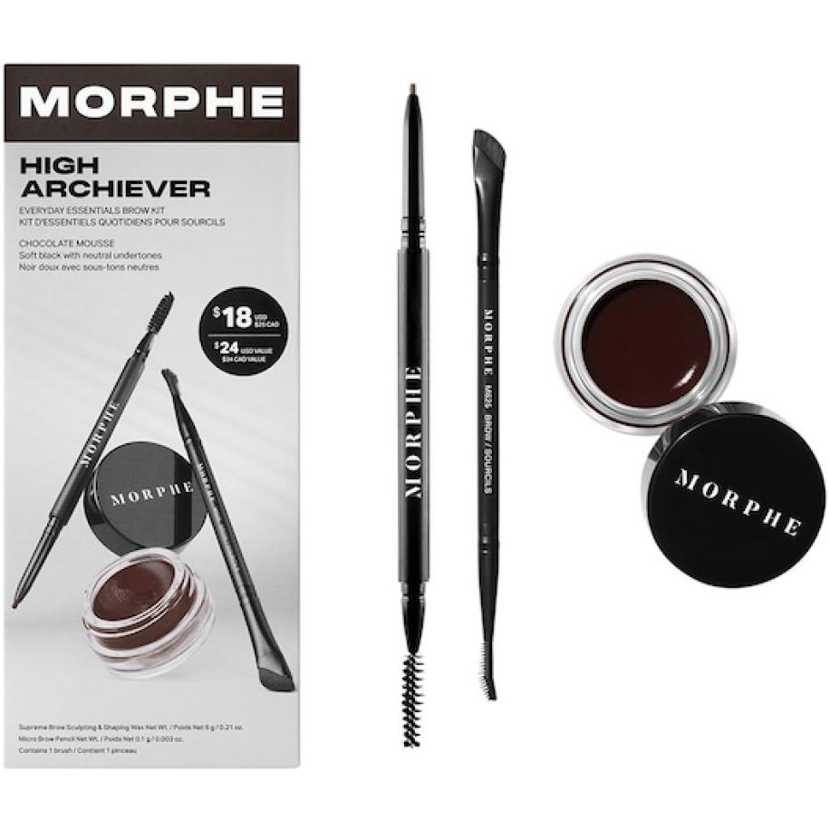 Morphe wenkbrauwen High Archiever Everyday Essentials Brow Kit Wenkbrauwgel Dames