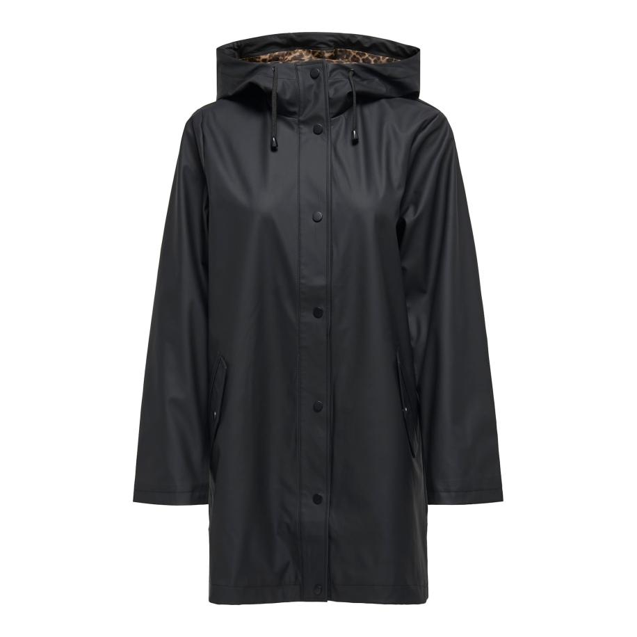 Only ONLY Tussenmantel zwart -