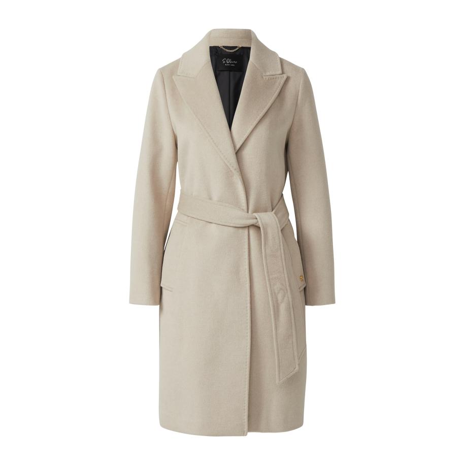 s.Oliver BLACK LABEL s.Oliver BLACK LABEL Tussenmantel beige -