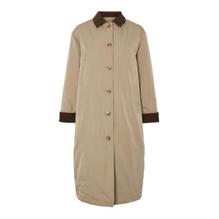 Pieces PIECES Tussenmantel PCJORMA greige