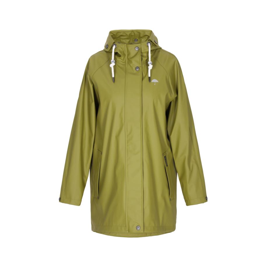 Schmuddelwedda Schmuddelwedda Functionele mantel grijs / olijfgroen -