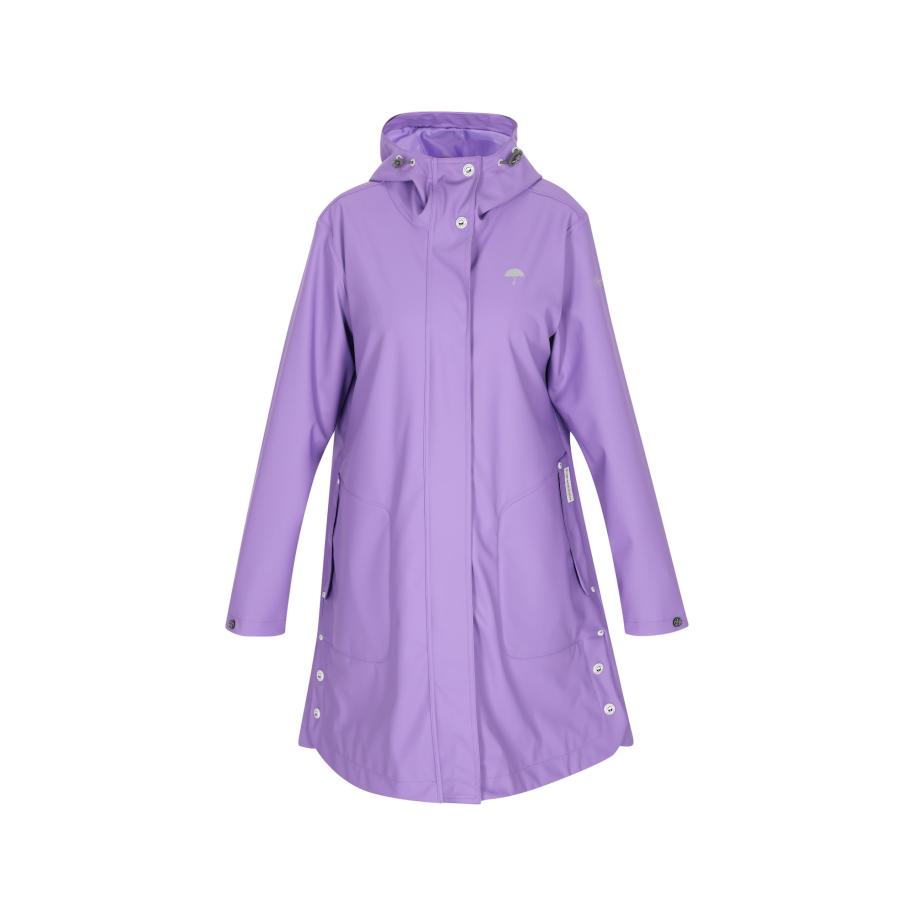 Schmuddelwedda Schmuddelwedda Functionele mantel lichtgrijs / lavendel -