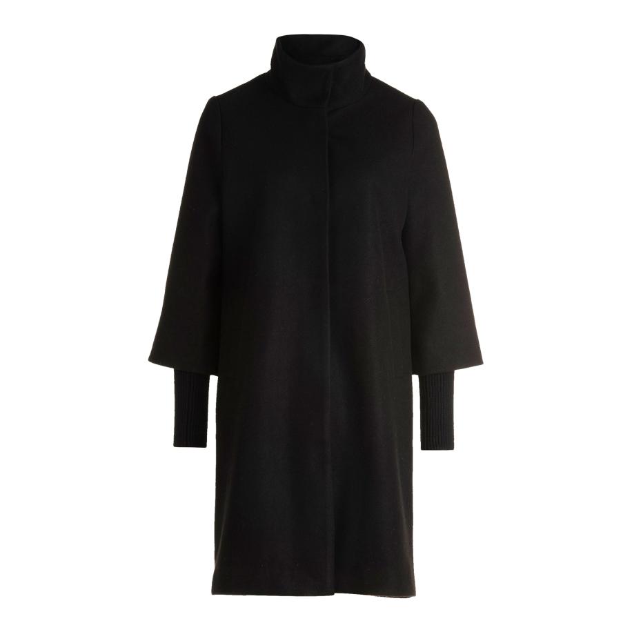 Zero zero Tussenmantel zwart -