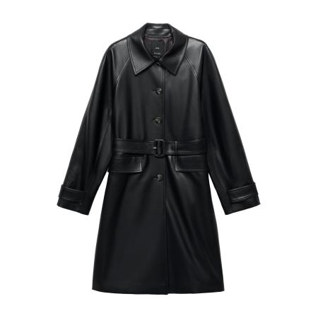 Mango MANGO Tussenmantel PETRA zwart