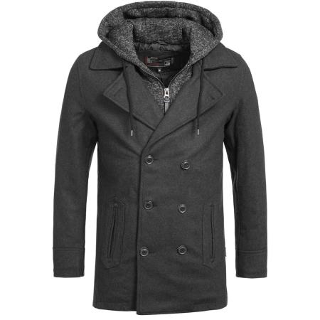 INDICODE JEANS INDICODE JEANS Tussenjas Cliff Jacke grijs gemêleerd