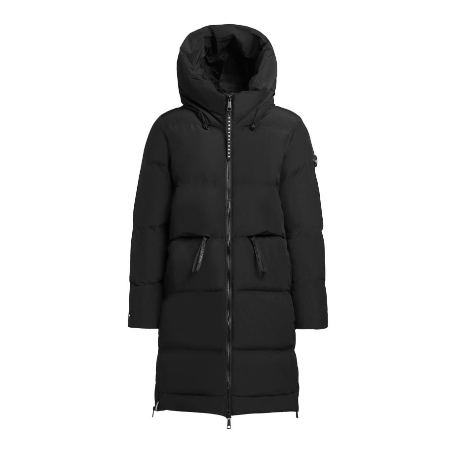 Khujo khujo Wintermantel Aroma2 zwart -