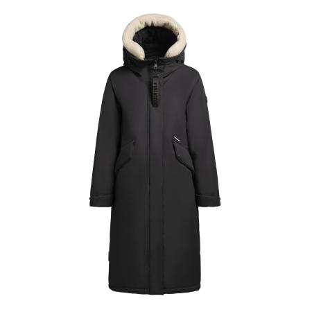 Khujo khujo Wintermantel Agneta-YM donkergrijs