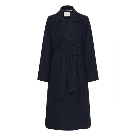 Kaffe Kaffe Tussenmantel Fanny donkerblauw