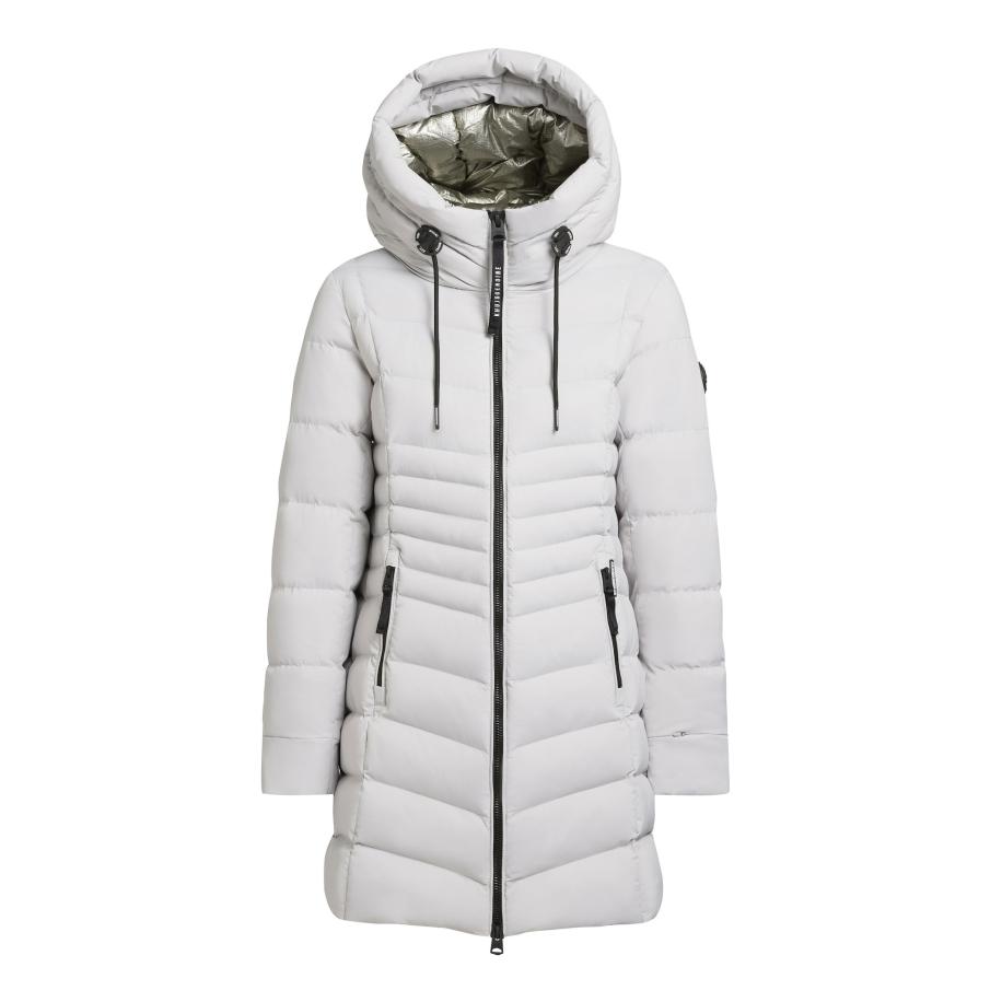 Khujo khujo Wintermantel Lava lichtgrijs -