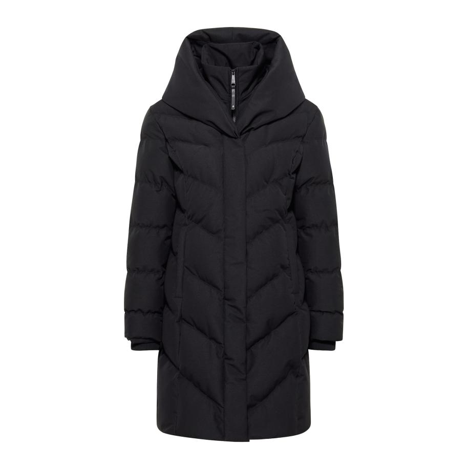 Ragwear Ragwear Wintermantel Natalka zwart -