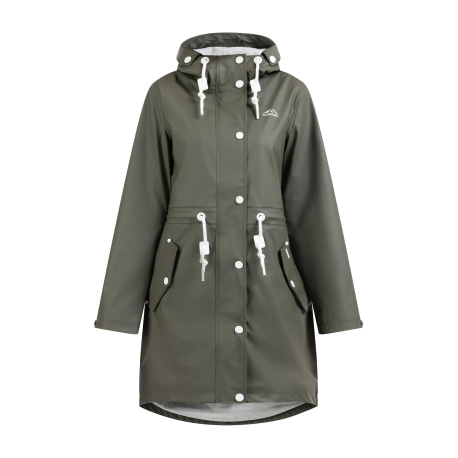 ICEBOUND ICEBOUND Functionele mantel kaki -