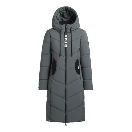 Khujo khujo Wintermantel Aribay4 Light-YM grijs / zwart