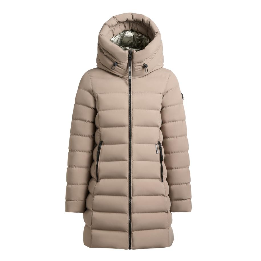 Khujo khujo Wintermantel NEKAR2 greige -