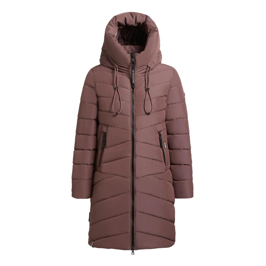 Khujo khujo Wintermantel Vare mauve -