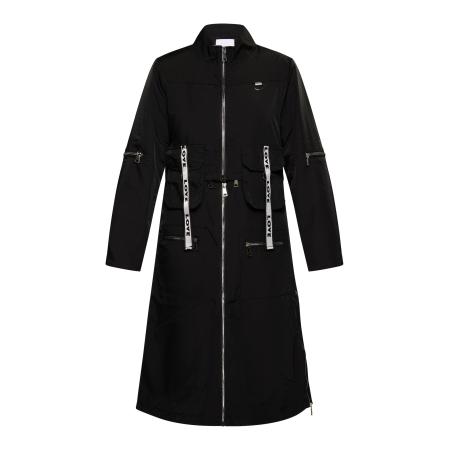 MYMO MYMO Tussenmantel zwart / wit