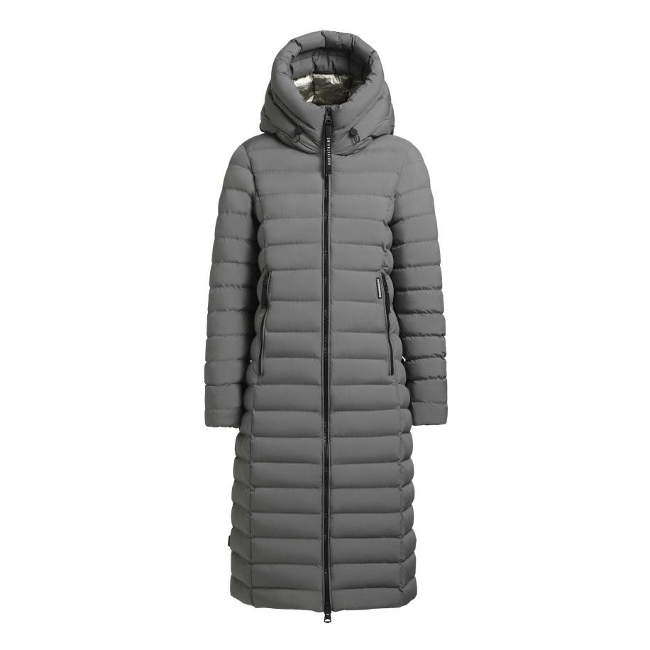 Khujo khujo Wintermantel Imes-YM blauw / zwart -