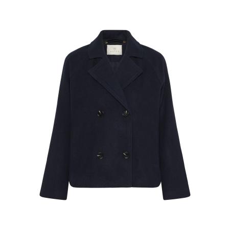Kaffe Kaffe Tussenmantel KAFanny donkerblauw