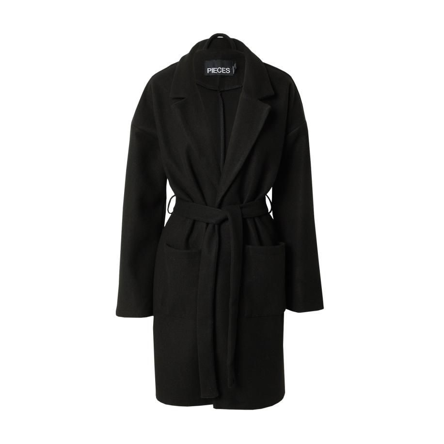 Pieces PIECES Tussenmantel zwart -