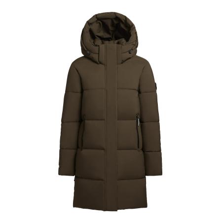 Khujo khujo Wintermantel Haya Matt olijfgroen