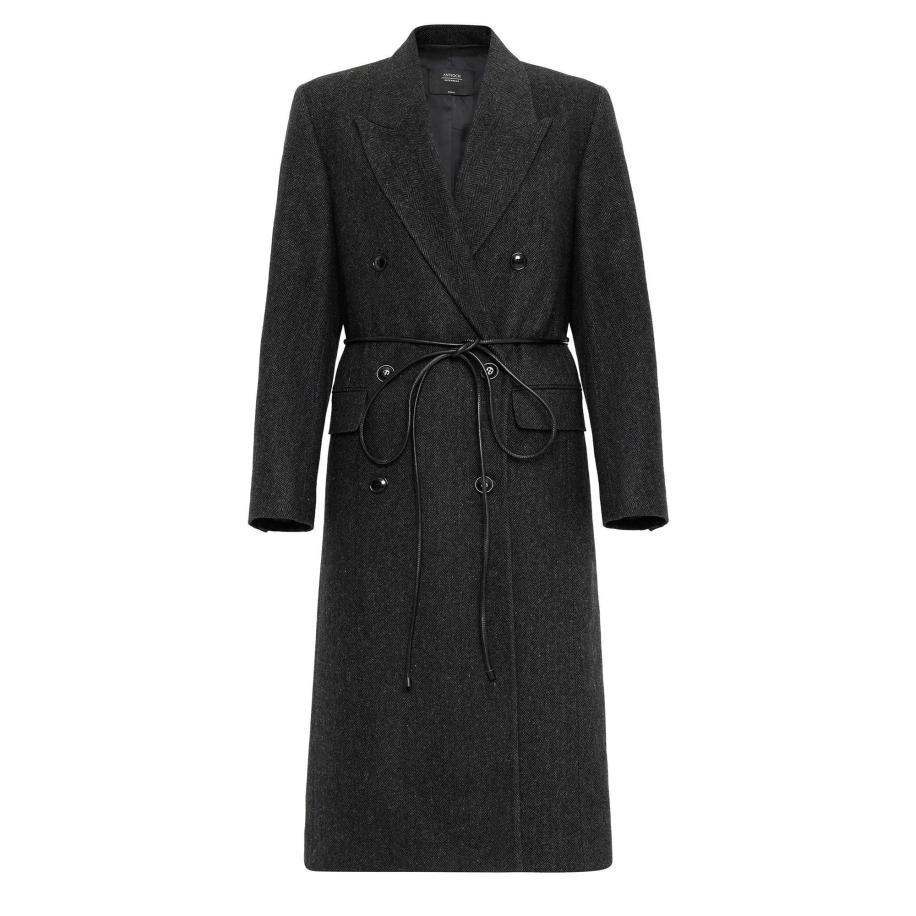 Antioch Antioch Tussenmantel antraciet -