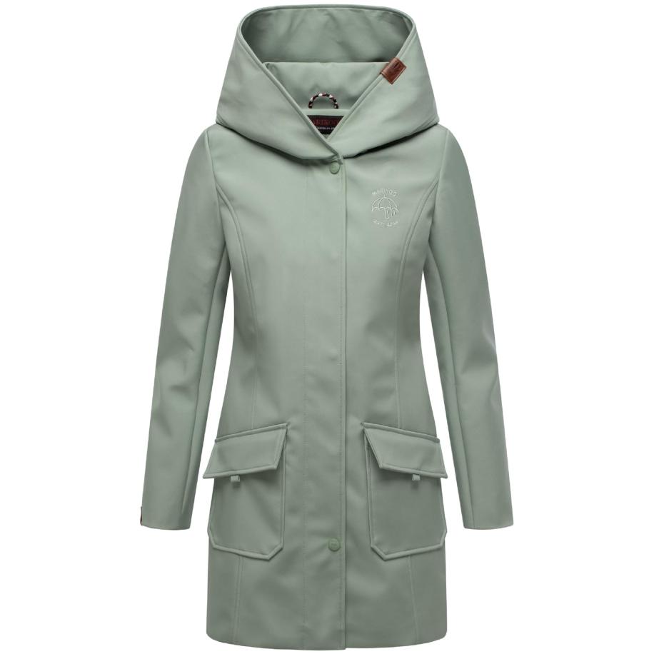 MARIKOO Functionele mantel Mayleen mintgroen Groen
