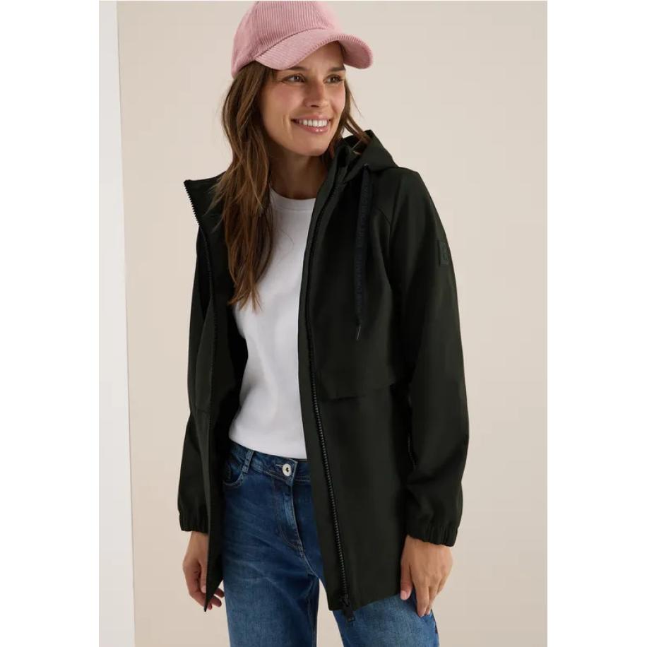 CECIL Korte trenchcoat Groen