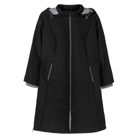 Sheego SHEEGO Wintermantel zwart