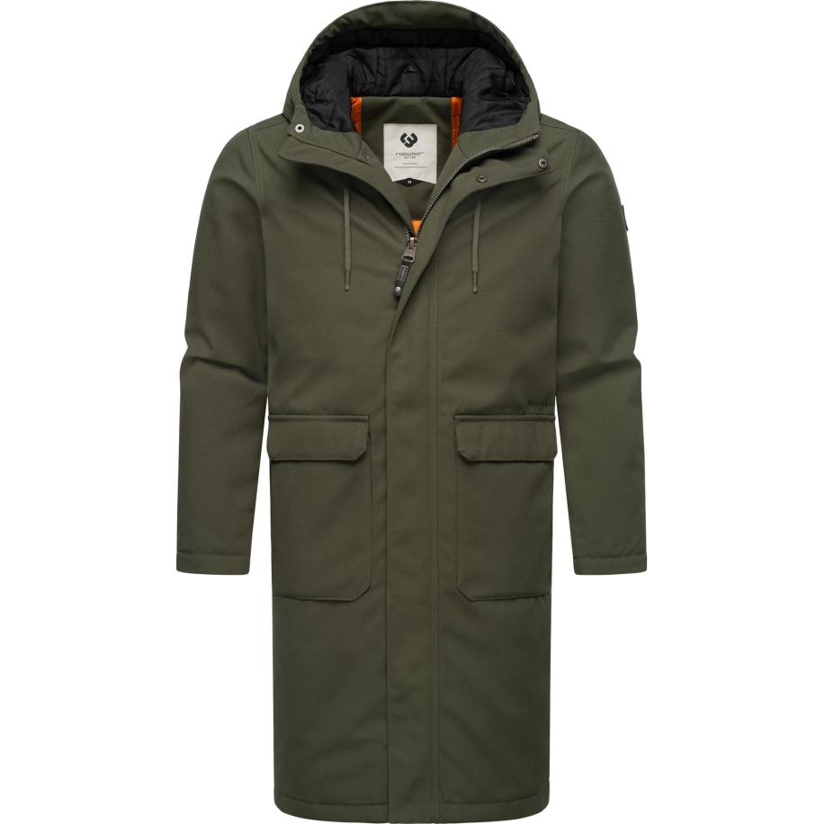 Ragwear Ragwear Winterjas Mr Them olijfgroen -