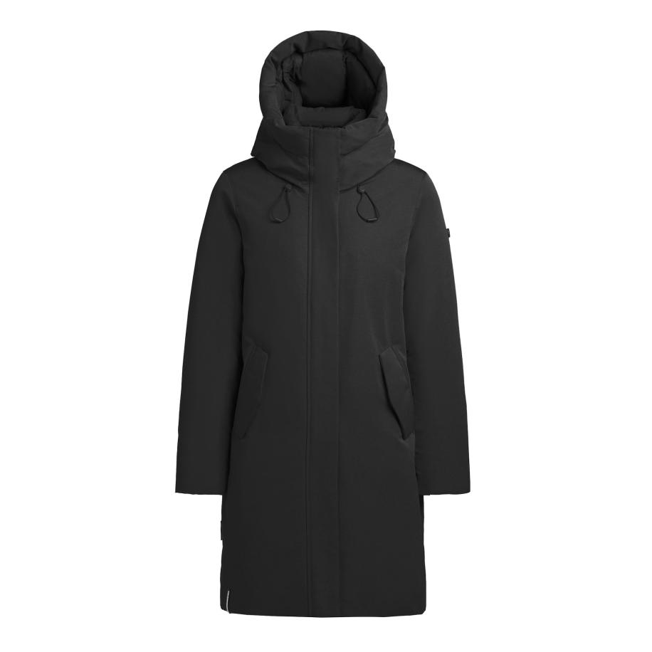 Khujo khujo Wintermantel Wedelia zwart -