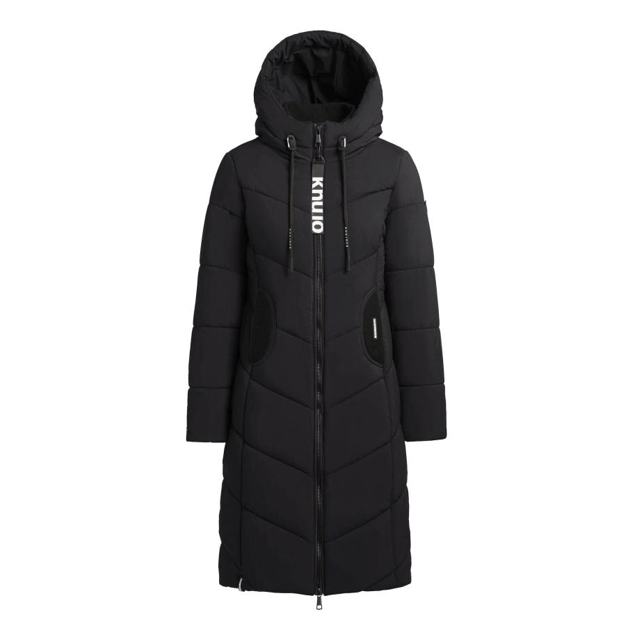 Khujo khujo Wintermantel Aribay4 YM zwart / wit -
