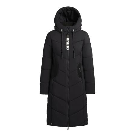 Khujo khujo Wintermantel Aribay4 YM zwart / wit
