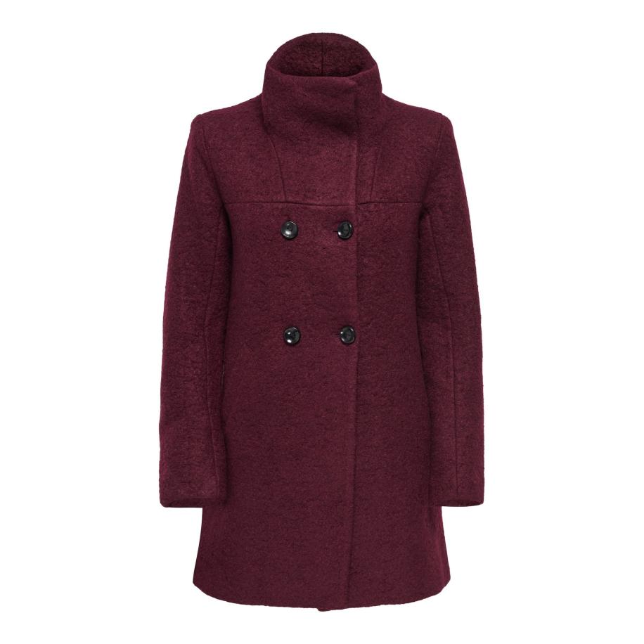 Only ONLY Tussenmantel ONLNew Sophia wijnrood -