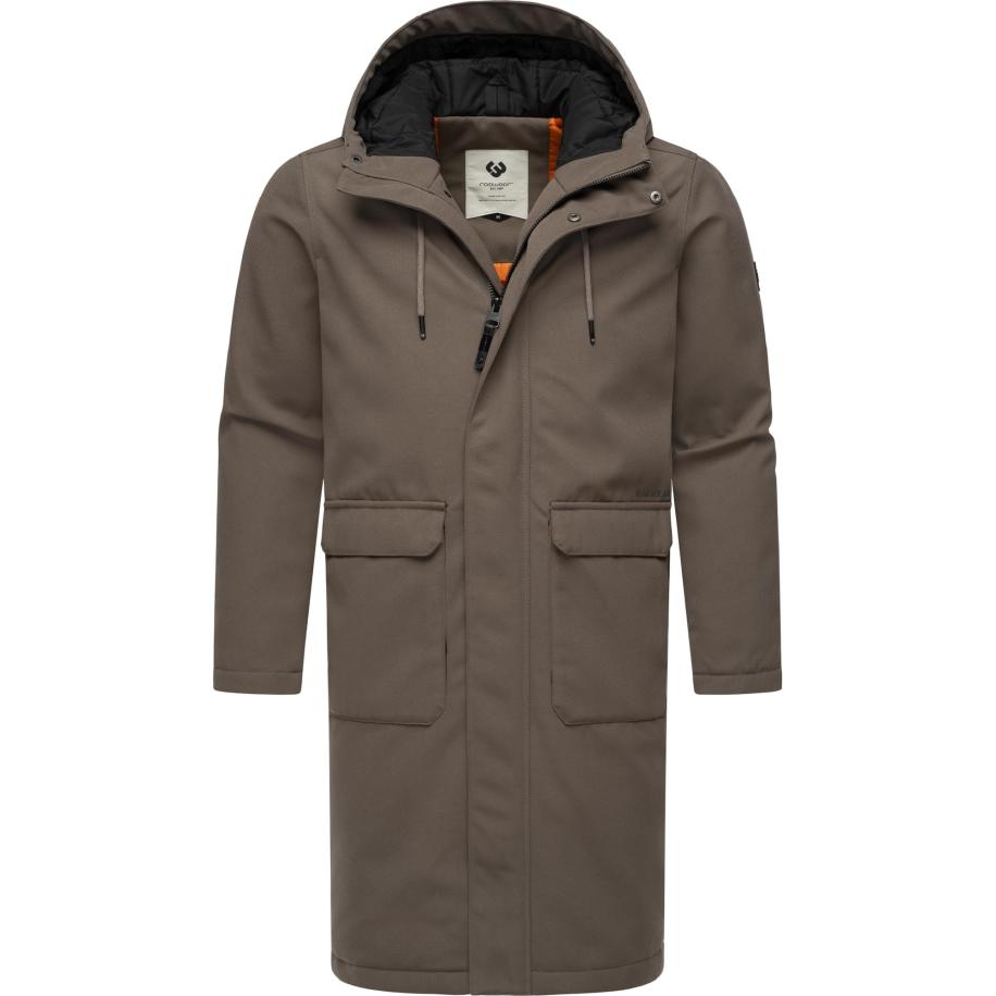 Ragwear Ragwear Winterjas Mr Them bruin -